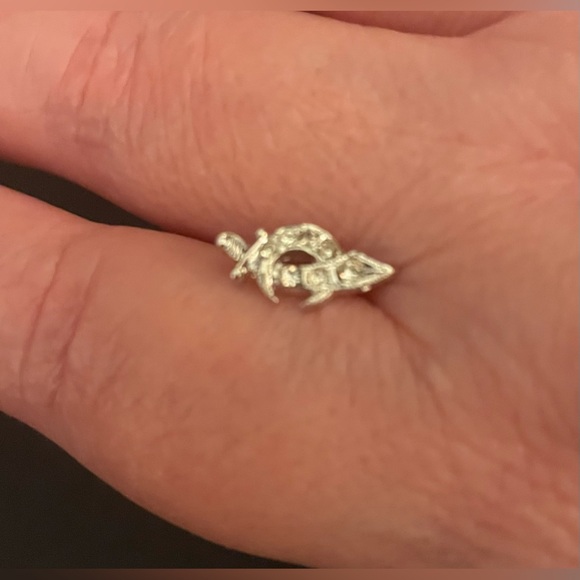 Shriner’s Lapel Pin with Rhinestones - Picture 6 of 6